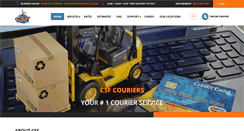 Desktop Screenshot of csfcouriersltd.com