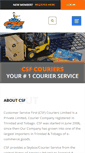 Mobile Screenshot of csfcouriersltd.com